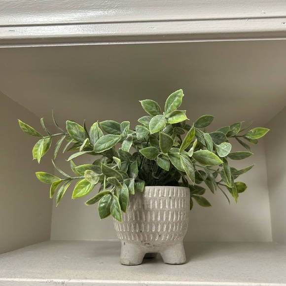 Small faux plant approx 6.5 in x 9.5 in - Picture 1 of 1